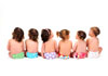 Babies in a row